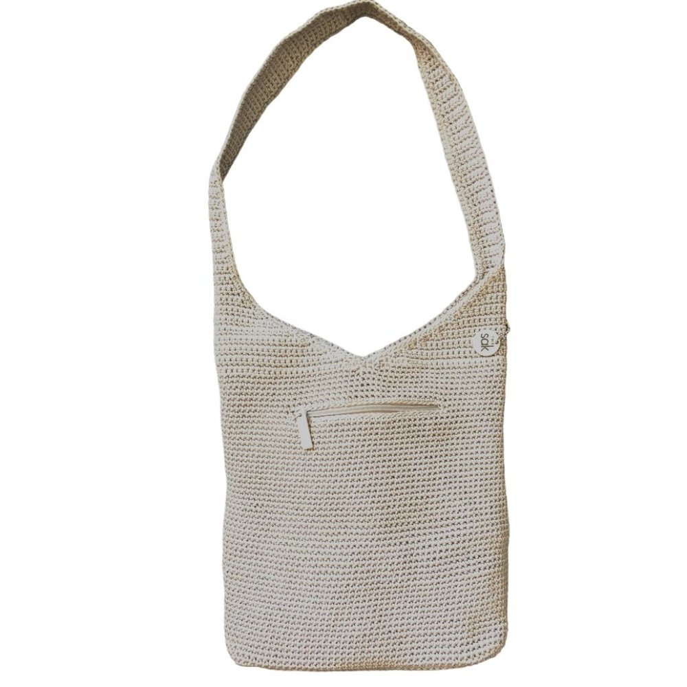 The Sak Original Crocheted Hobo Bag - Seafoam